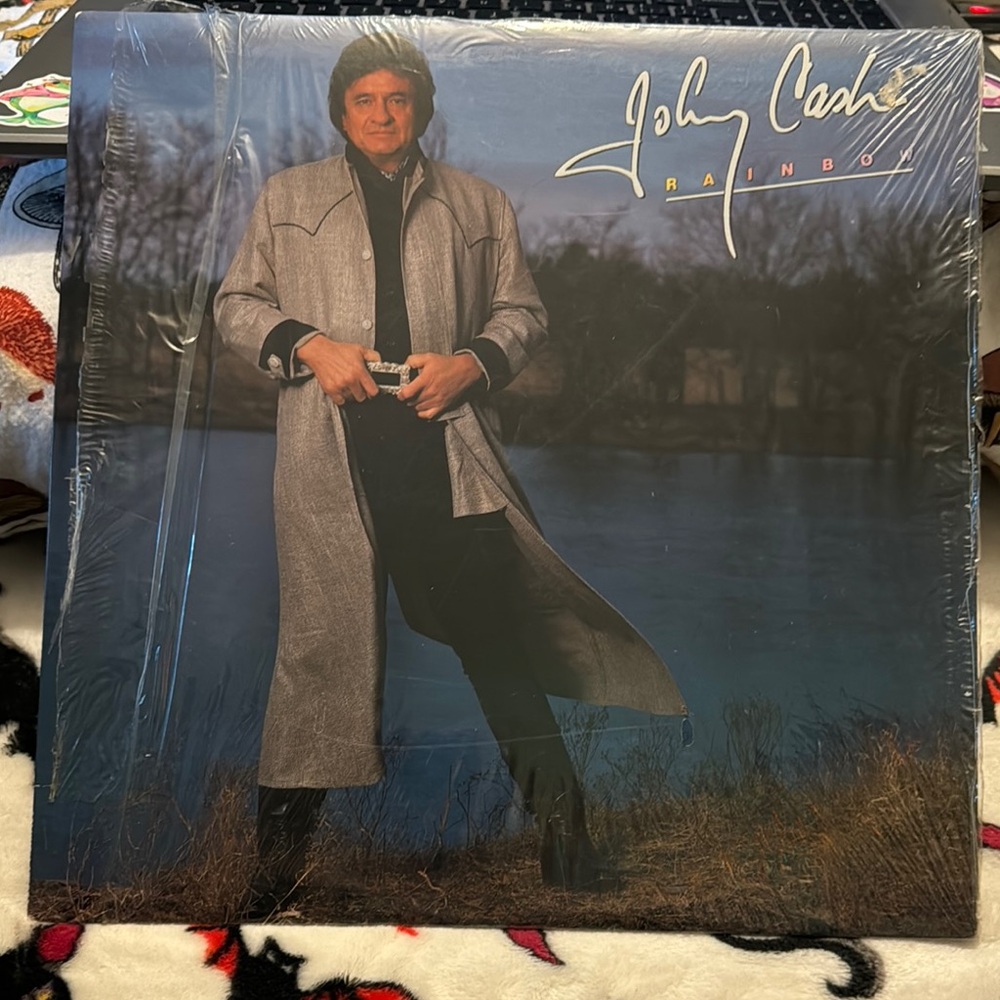 Johnny Cash Rainbow Vinyl Record